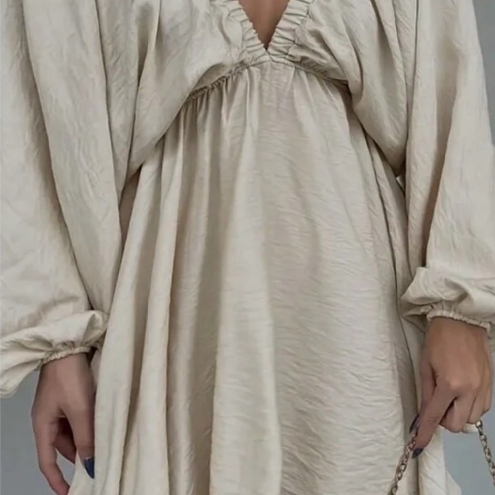 Cream Women's Dress
